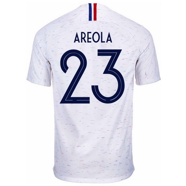 Camiseta Francia 2ª Areola 2018 Blanco